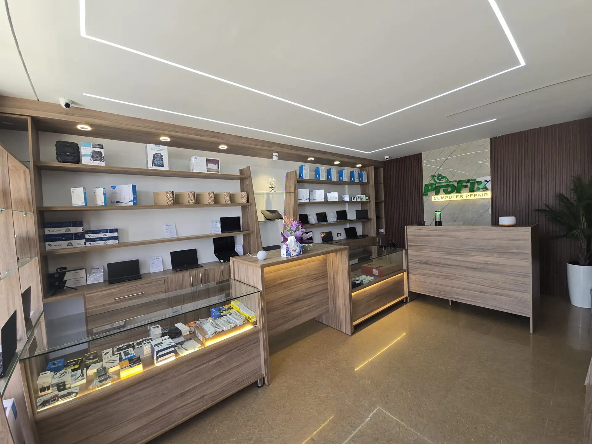 ProFix Computer Repair Lebanon shop interior – 360° view